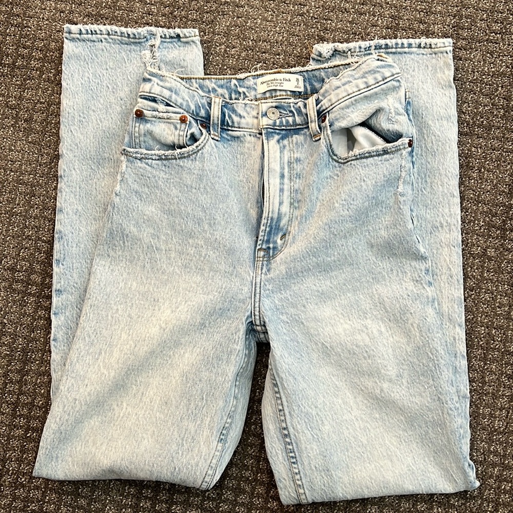 90s straight ultra high rise Jean - 26/2 Long